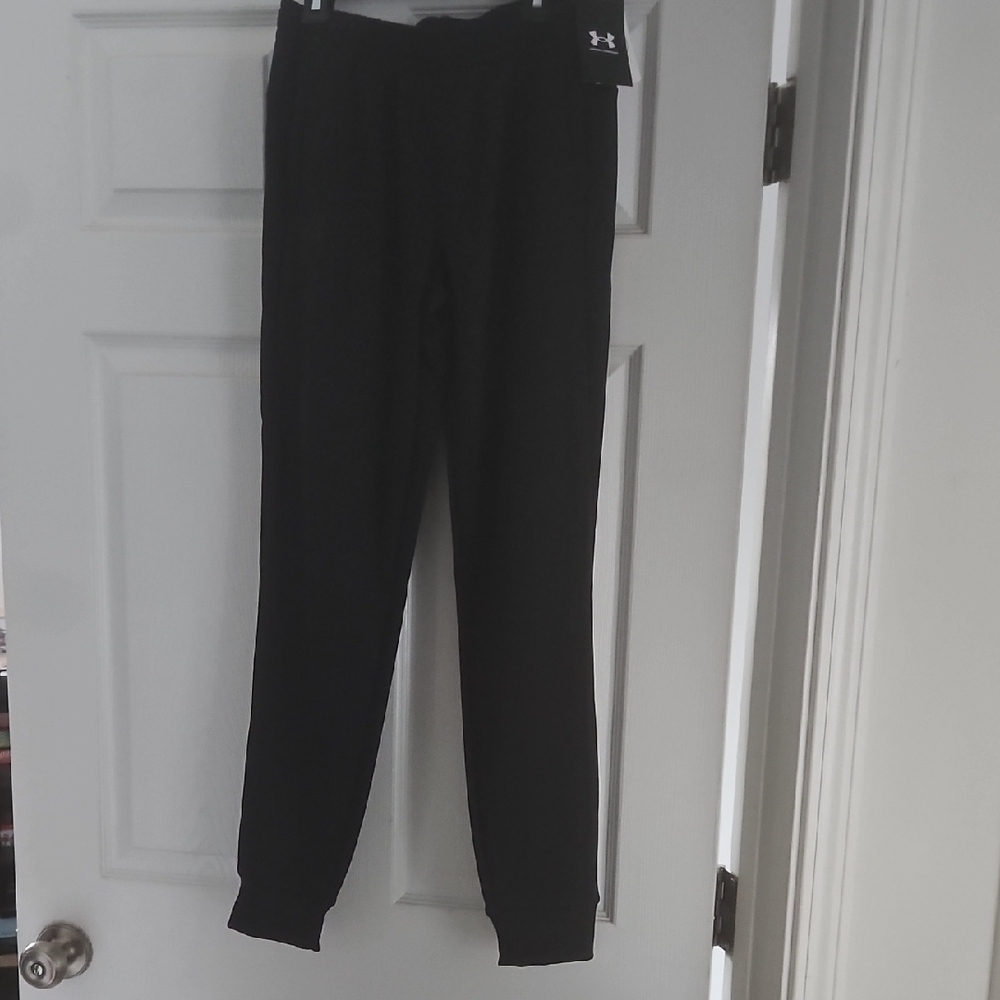 Under Armour Boy’s Black Joggers